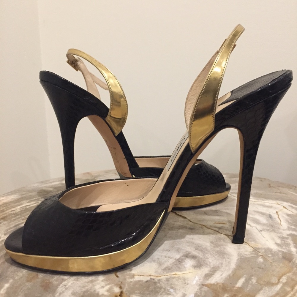 💛🖤 Jimmy Choo heels 🖤💛
